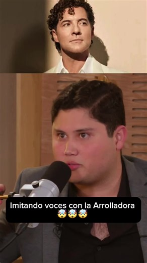 Imitador de voces: La Arrolladora y Vicente Fernández en una voz extraordinaria