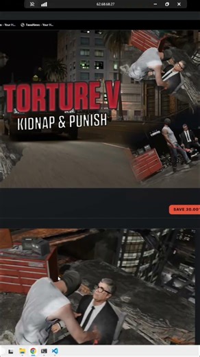 Torture V Kidnap Script: Unique FiveM Server Features! #shorts