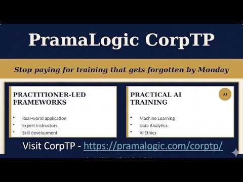 CorpTP™ - PramaLogic's Corporate Training Practice
