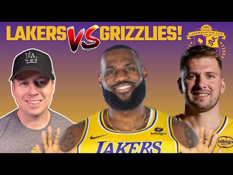 Lakers vs Grizzlies LIVE Play By Play & Reaction!