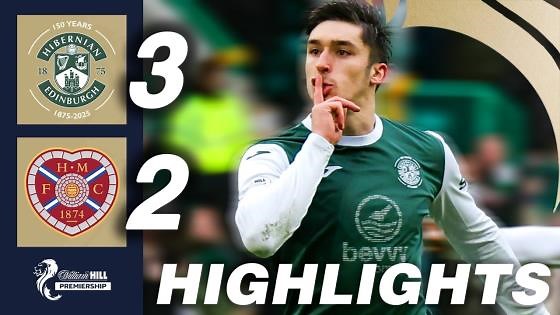 Hibernian 3-2 Heart of Midlothian | HIGHLIGHTS | William Hill Premiership