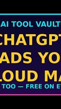 Stop Digging Through Your iPhone 📱 ChatGPT Now Reads Your iCloud Mail FREE 🤖