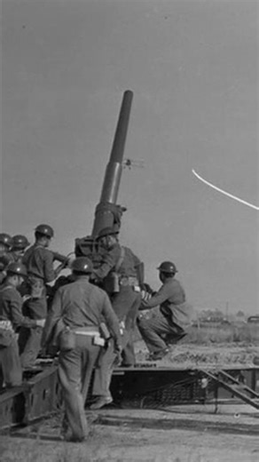 What was the military firing at over Los Angeles?