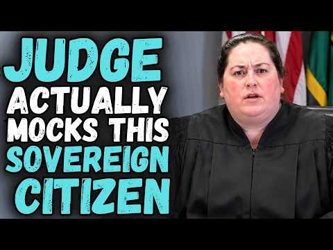 Sovereign Citizen RETURNS Even More OBNOXIOUS — Judge Laughs Off His Pro Se Nonsense! #courtroom