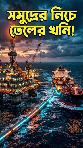 Giant Oil Rig Secrets: How Sea Oil Reaches Ships! 🌊🛢️