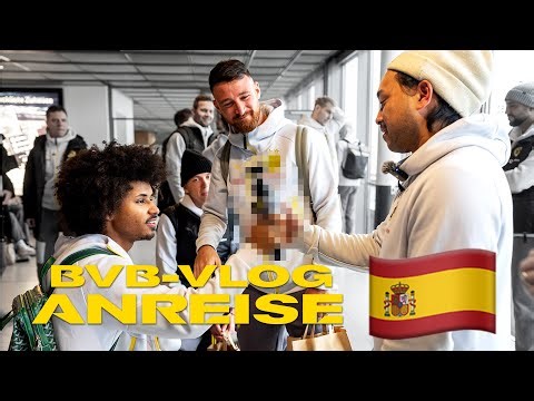 “NO ONE drinks TOMATO JUICE!” | Start of the training camp MARBELLA | BVB Vlog