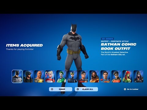 DC SKINS RETURN RELEASE DATE IN FORTNITE ITEM SHOP 2026!