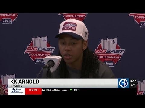 UConn women celebrate another Big East tournament championship with win over Villanova