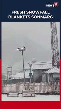 Fresh Snowfall Covered Sonmarg, Transforming Kashmir Hill Town Into A Winter Wonderland | N18S