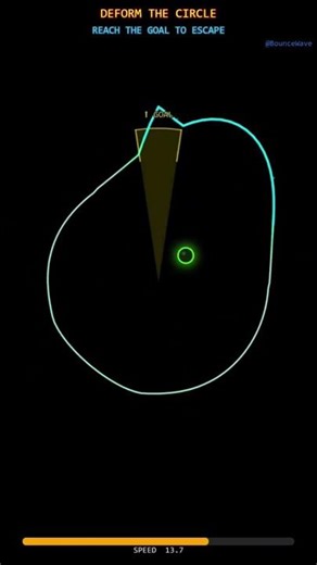 Every bounce deforms the wall… until it BREAKS 💥Every bounce deforms the wall… until it BREAKS 💥