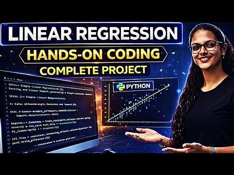 Day-44/90 | Linear Regression Hands-On Coding in Python | Complete ML Project