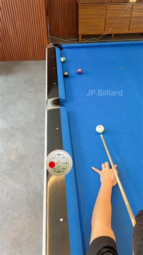 Advanced Cue Ball Control #billiards #pool #billiard