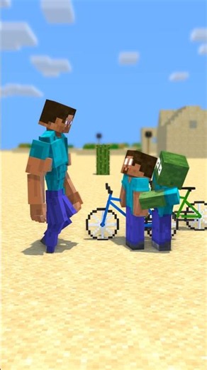 Herobrine Vs Superior Steve, Rich Bro was Defeated - Minecraft Animation