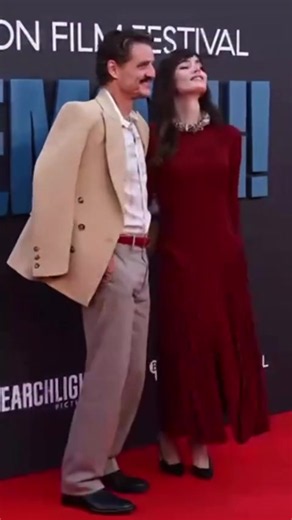 Pedro Pascal and his sister Lux lit up the red carpet together ❤️ The beloved actor, 51, was supported by his younger sibling at the premiere of his new film ‘Behemoth!' - the duo looking so sweet and stylish as they posed for the cameras together. 📽️: Getty #pedropascal