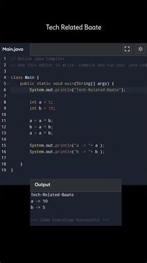 Swap Two Integers Without Using Third Variable | Swap Numbers Like a Pro