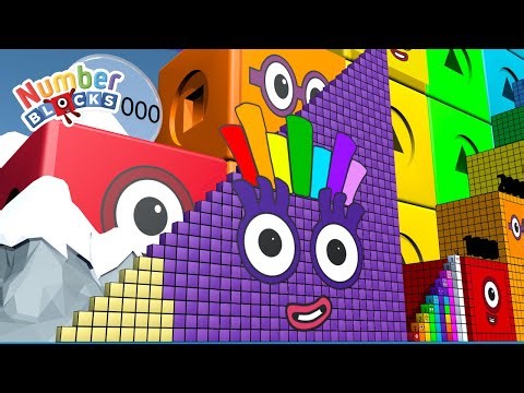 Learn Big Numbers with Numberblocks 630 vs 100,000 vs 10,000,000 | Fun Math for Kids! 🚀