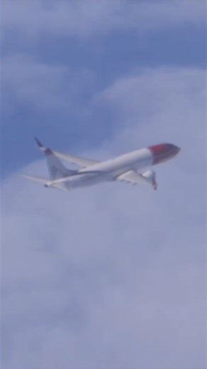 Flying Alongside a Norwegian Airlines 737 Max at 30 Thousand Feet