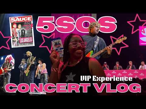 I SAW MY NO. 1 OBSESSION ⭐️ 5SOS Live at Kia Forum | concert vlog