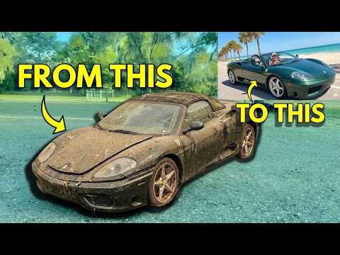 Rescued Farm-Find Ferrari Gets Insane Transformation