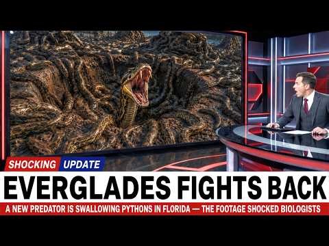 A New Predator Is Swallowing Pythons in Florida — The Footage Shocked Biologists