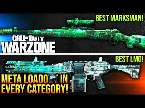WARZONE: New BEST META LOADOUT In EVERY CATEGORY! (WARZONE META Weapons)