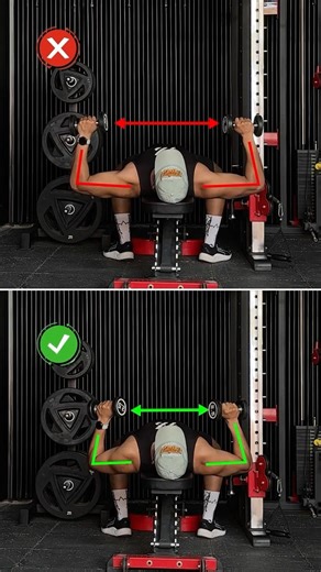 ❌ DUMBBELL BENCH PRESS: A COMMON MISTAKE