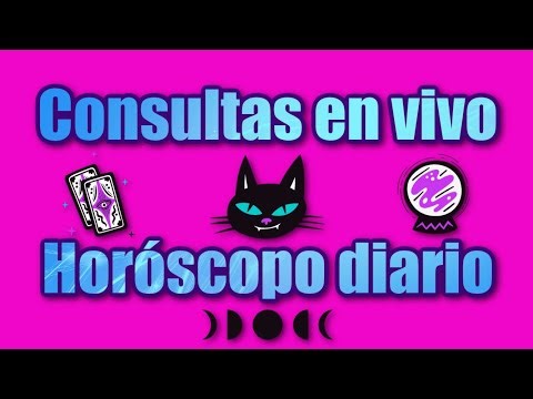 ✨🔮 Consultas en vivo y horóscopo diario ♈♉♊♋♌♍♎♏♐♑♒♓