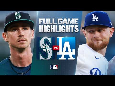 MARINERS vs. DODGERS: Official Full Game Highlights (July 29) | 2026 MLB Season