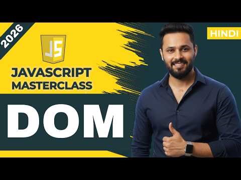 JavaScript Tutorial in Hindi #64 DOM | Document Object Model #javascript
