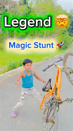 Magic Cycle Stunt New Content 😱 #magic #cyclestunt #content #cycling #stusta #shorts