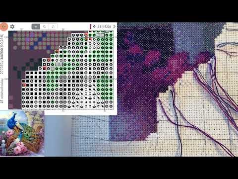 Cross Stitch: Stitch With Me #423 (with talking)