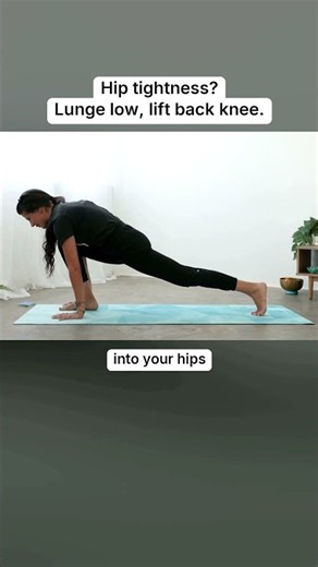 Tight hips? Ease into a Runner’s Lunge | Sarah Beth Yoga