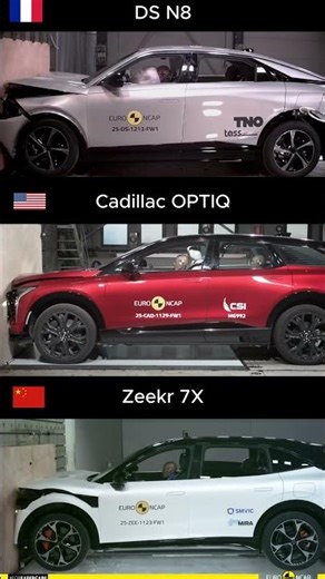 Which 2025 SUV Is SAFEST? Crash Test Comparison (Full Footage)