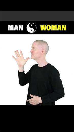 ❤️ How to sign MAN vs WOMAN in ASL.
