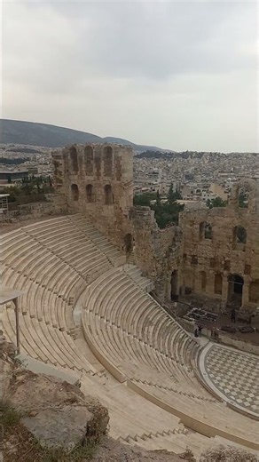 Acropolis Panoramic View in Athens, Greece