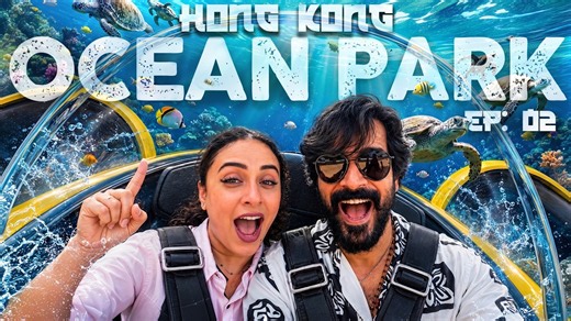 Our Craziest Day in Hong Kong! 🎢❤️ | Ocean Park Adventure