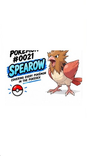 WHO IS SPEAROW?? #pokemon #pokedex #pokemongo #pikachu #charizard #shinypokemon #pokemoncards