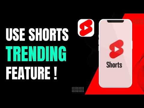 How to Use YouTube Shorts Trending Feature !