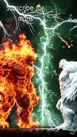 🌋 Lava Monster vs Frost Giant: The Ultimate Clash!🔥 Epic Elemental Battle: Lavafrost Red Unle