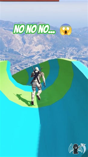 Deadpool FALLS Down the Water Slide 😱💦 | GTA 5 Funny Fail