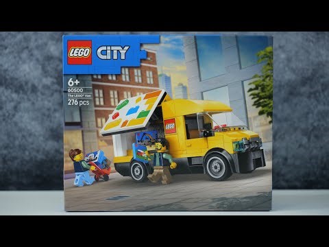 LEGO City 60500 The LEGO Van - LEGO Speed Build Review