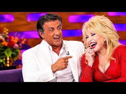 Sylvester Stallone Made Dolly Parton Laugh Like Never Before 
