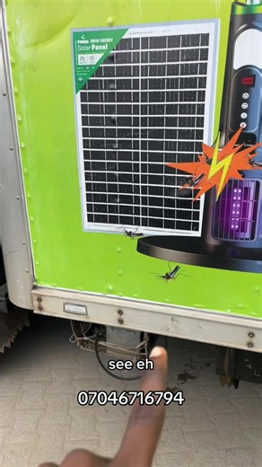 This is the IWIN SOLAR MOSQUITO fan with Lithium battery and a Powerful Mosquito killer. #solarfan #mosquito