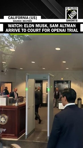 WATCH: Elon Musk, Sam Altman arrive to court for ‘high-stakes’ OpenAI trial