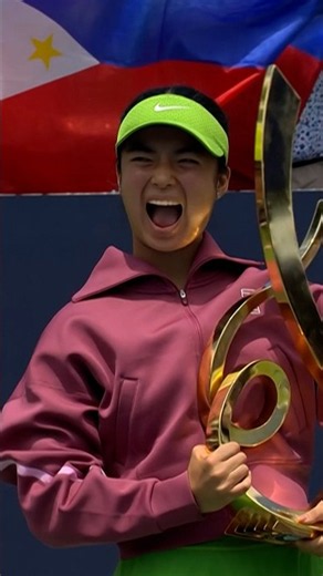 Alexandra Eala is a WTA-500 CHAMPION 🏆🇵🇭 #WTA #MubadalaDCOpen #Eala