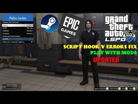 Fix All Script Hook V Errors ＊QUICK TUTORIAL＊ PC