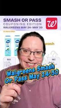 Walgreens Smash or Pass May 24–30 #couponing #affiliate #walgreensdeals #walgreenscouponing