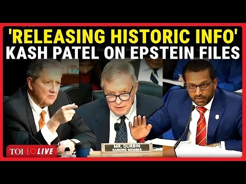 Epstein Files: Kash Patel NAMES Biden, Obama; 'WON'T LIE To Americans' | Watch