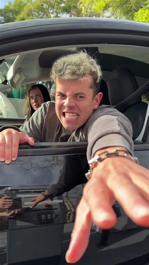 When you can’t reach the ticket 🚗 😂 @kaylee angelene | kaylee