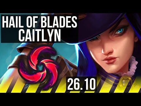 CAITLYN & Pyke vs VAYNE & Seraphine (ADC) | Hail Of Blades | EUW Master | 26.10